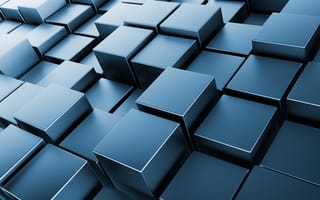 Картинка 3d, art, абстрактные, арт, 3д, цифровое, кубы