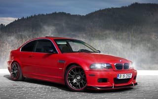 Картинка bmw, m3, cherry m3, машины, авто, бмв, м3, вишня