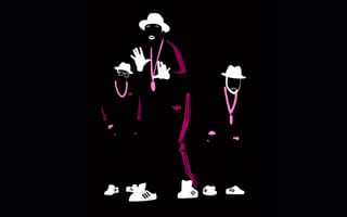 Картинка тень, бег