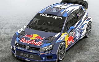 Картинка red bull, volkswagen, wrc, красые, германия, фольксваген, бык