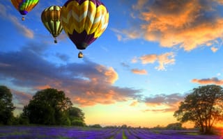 Картинка hr, ud, ballooon trip, поездка