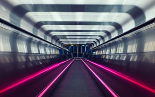 Картинка lapse, subway, urban geometric 5, огни, линии, время, геометрические, городские, поезда