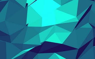 Картинка poligon 4, синие, многоугольник