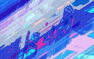 Картинка android, huawei, p30, абстрактные, красочные, андроид, шаблон, рисунки, хуавей