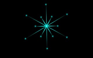 Картинка дизайн, звезды, бирюзовые