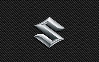 Картинка suzuki, suzuki carbon, логотипы, карбон, сузуки