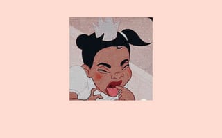 Картинка asco, fondo rosa, la princesa y el sapo, princesa, disney, дисней, розовые