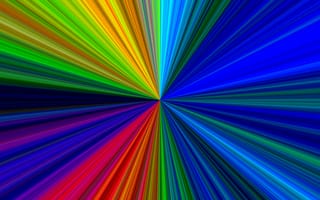 Картинка qhd, абстрактные, цветные, линии, спектр