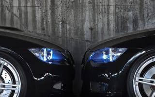 Картинка bmw, черные, бмв, машины, лицо