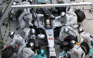 Картинка f1, petronas, машины, гонка, формула 1