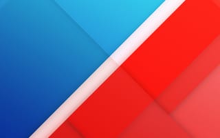 Картинка infocus, m812, m812 rednblue, абстрактные, синие, красые, белые