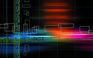 Картинка binary, абстрактные, технологии, технология, номер