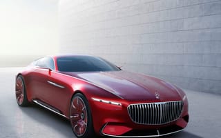 Картинка luxury, maybach, mercedes, vision, vision mercedes maybach, мерседес, роскошные, купе