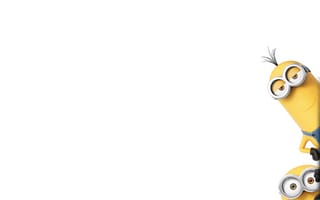 Картинка черные, желтые, миньоны