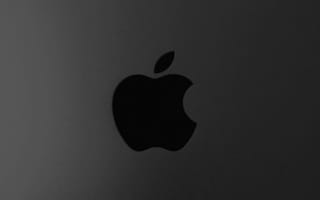 Картинка apple, черные, логотипы, эпл
