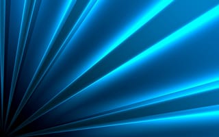 Картинка синие, свет, линии