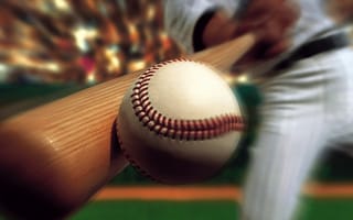 Картинка beisbol, glove, mlb, мяч, спортивные, поле, бейсбол