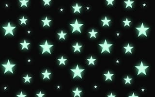 Картинка stars stars stars 18, абстрактные, звезды, бирюзовые