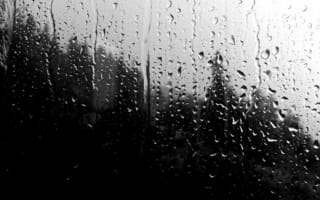 Картинка afternoon rain, темные, грустные, дождь, капли, окно