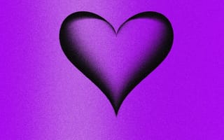 Картинка love, purple heart, любовь, сердце, фиолетовые, день