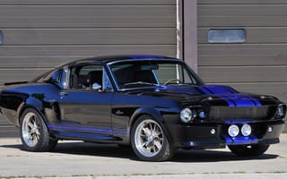 Картинка ford, mustang, черные, синие, америка, форд, мустанг