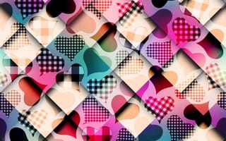 Картинка love, love pattern, любовь, абстрактные, природа, пейзаж, шаблон