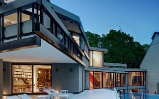 Картинка luxury, pool, роскошные, дом