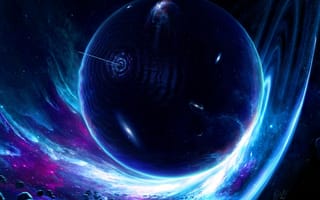 Картинка wormhole, космос, красочные, мир