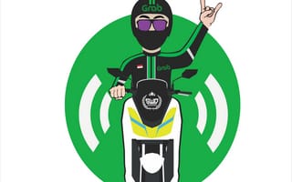 Картинка driveronline, gocar, gojek, grab, grabbike, grabcar, ojekonline, ojol, grab me now