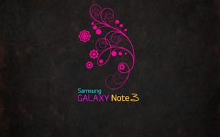 Картинка galaxy, note3, samsung, логотипы, галактика, самсунг, фиолетовые, цветные, дизайн