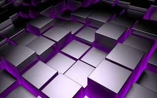 Картинка 3d cubes, 3д, кубы, геометрия, блоки