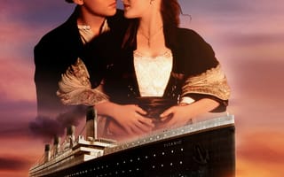 Картинка kate winslet, leonardo dicaprio, usa, америка, сша, лодка, титаник