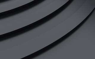 Картинка black metallic shape, black metallic, абстрактные, черные, дизайн, формы, металлические
