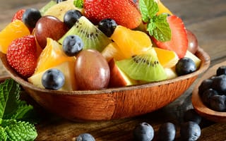 Картинка salad, фрукты