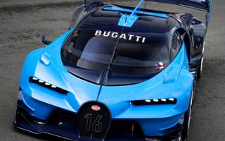 Картинка bugatti, gt, vision, суперкары, бугатти
