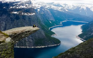 Картинка norway view, вид, норвегия, язык, тролль