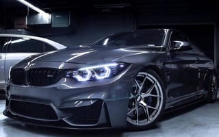 Картинка bmw, машины, бмв, м4, гараж