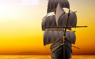 Картинка sail, море, корабли