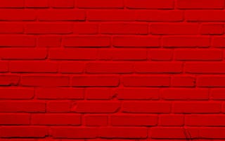 Картинка red wall, красые, стена, кирпичи