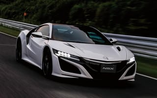 Картинка honda, nsx, белые, японские, хонда