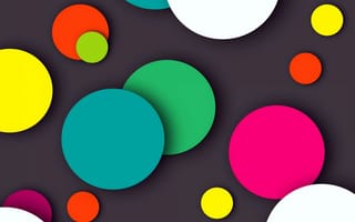 Картинка цвета, круги