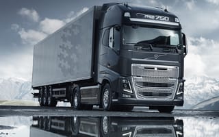 Картинка volvo, грузовик