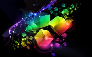 Картинка sony, abstractcolordark 5, абстрактные, темные, цветные, свет, сони
