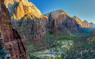 Картинка national park, пейзаж, горы, парк, холм, национальная