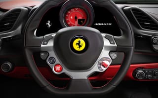 Картинка ferrari, машины, авто, феррари, колеса, интерьер