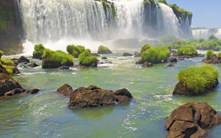 Картинка hd, природа, вода, водопад