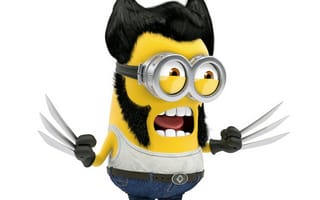 Картинка jackhughman, volverine, minion volverin, миньоны