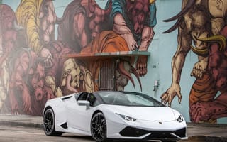 Картинка lamborghini, машины, белые, ламборгини, скорость