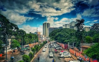 Картинка motijheel, notre dame, arambagh, dhaka, ndc, hd, busy city, город, бангладеш