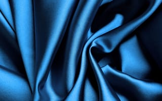 Картинка blue silk, синие, шелк